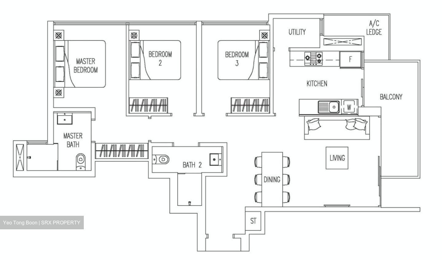 Twin Fountains (D25), Condominium #613295231